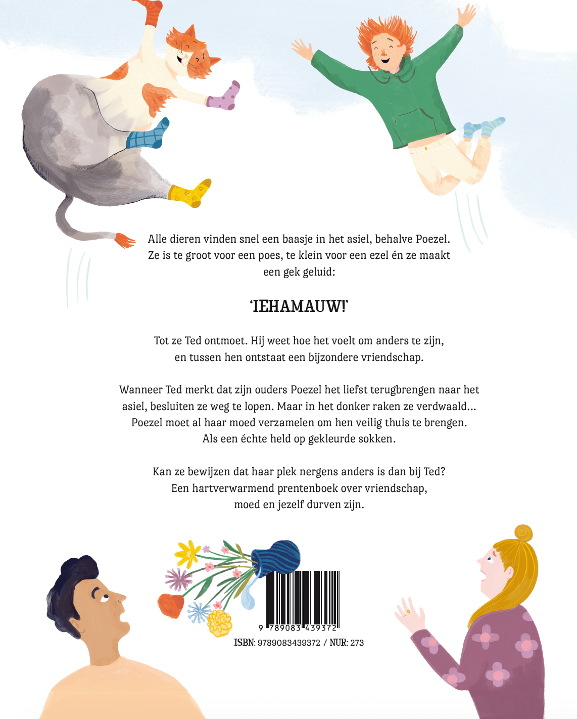 Achterkant boek Poezel