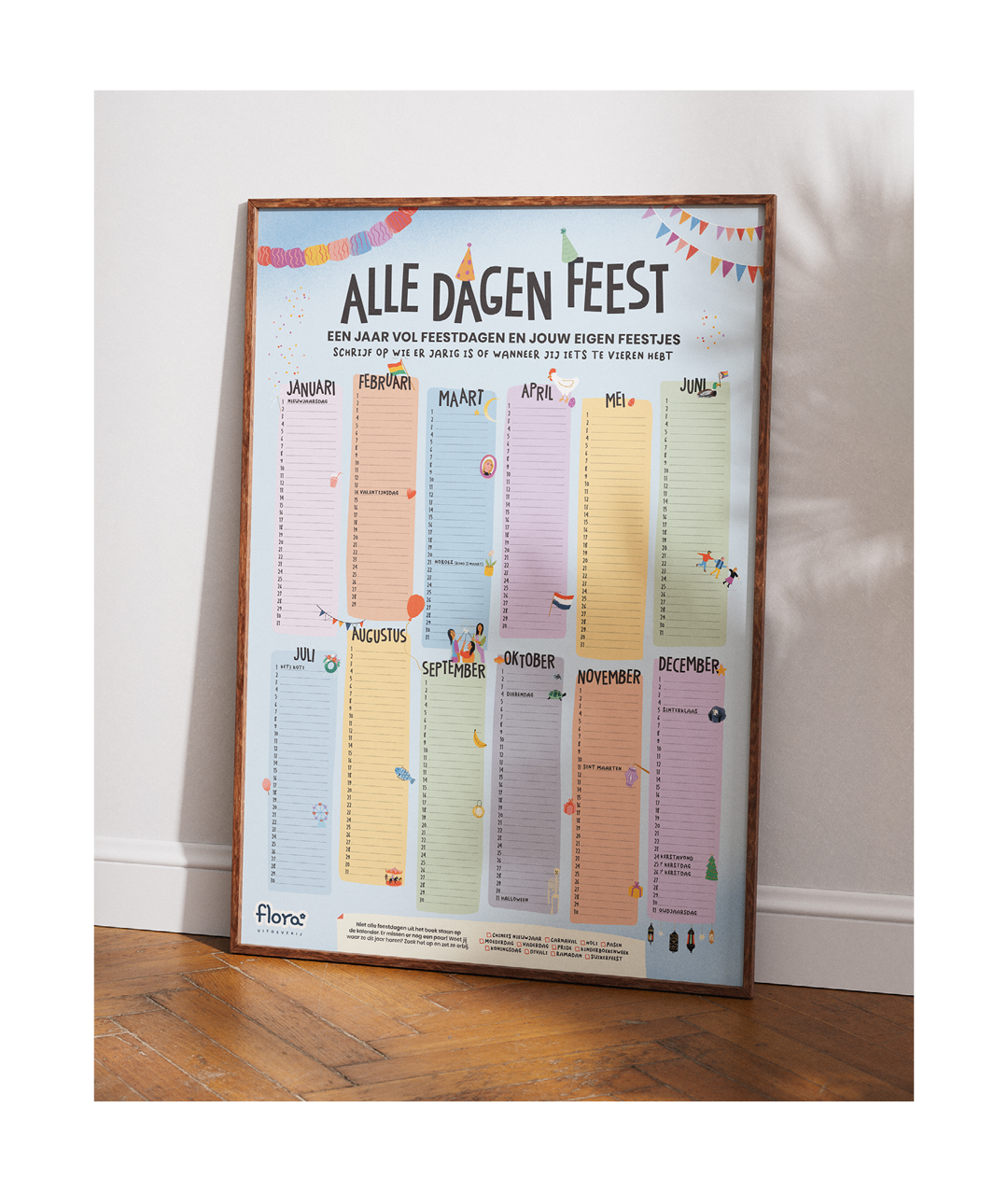 Alle dagen feest poster