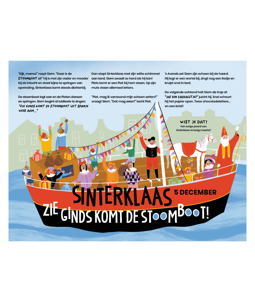 Binnenpagina Alle dagen feest, Sinterklaas