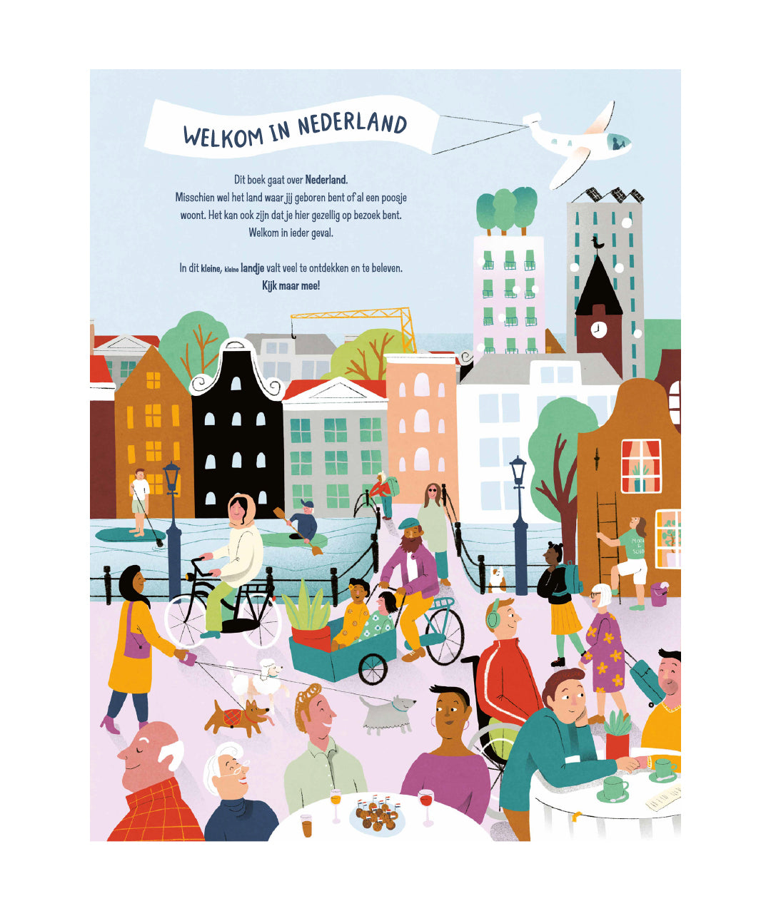 Binnenpagina Dit boek gaat over Nederland, stad