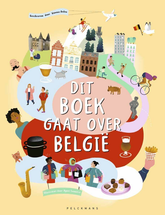Boekomslag Dit boek gaat over België 