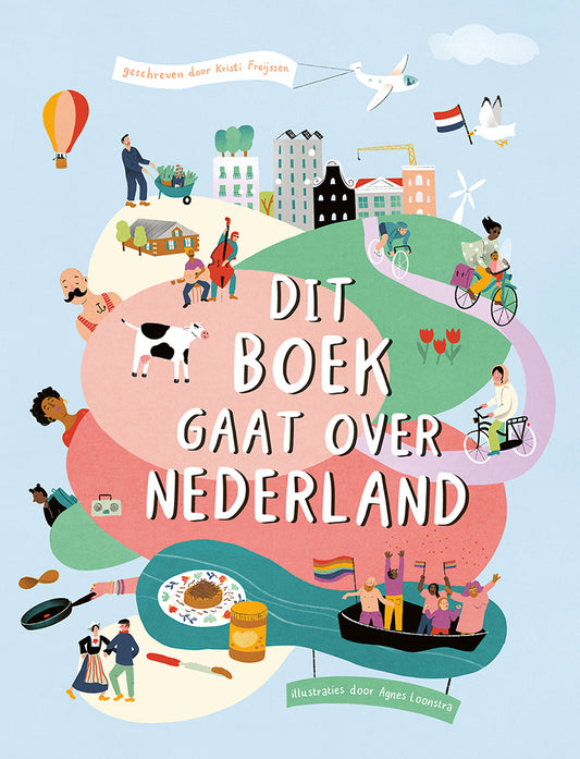 Dit boek gaat over Nederland boekomslag